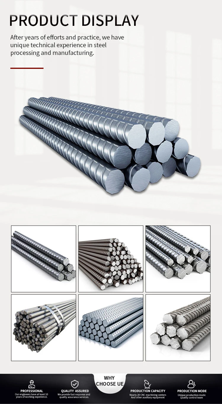 The New Price Is a Good Discount ASTM Hrb 400 Steel Rebar 12mm HRB400/HRB500 Basalt Fiber Rebar