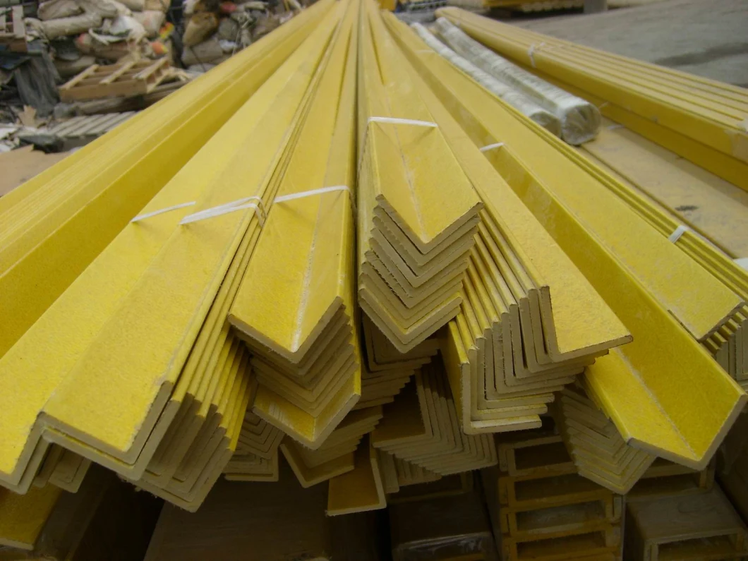 UV Protection High Strength FRP L Profile, Fiberglass L Profile