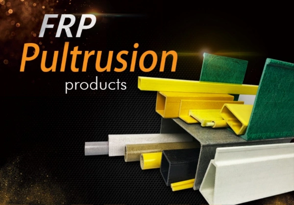 High Strength Fiberglass Composite Material FRP Pultrusion Profile Round Tube