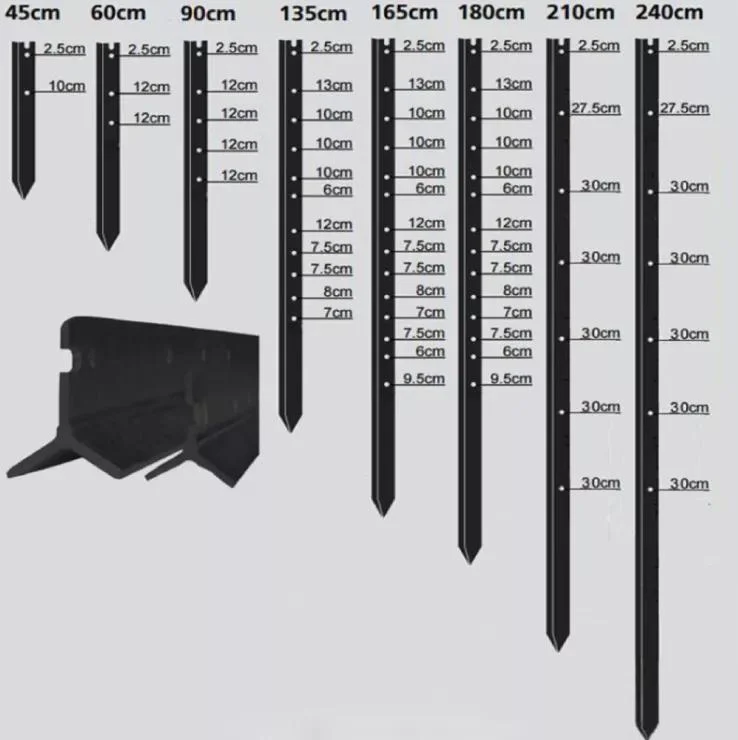 Fence Post Be Used with Steel Wire for Cattle Farm Fencing