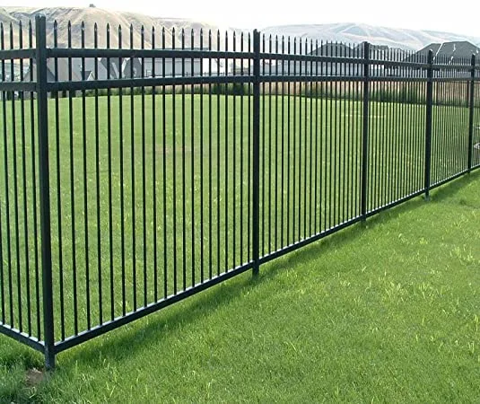 High Quality Outdoor Safety Security Garden Farm Metal Aluminum Fence Panel Post