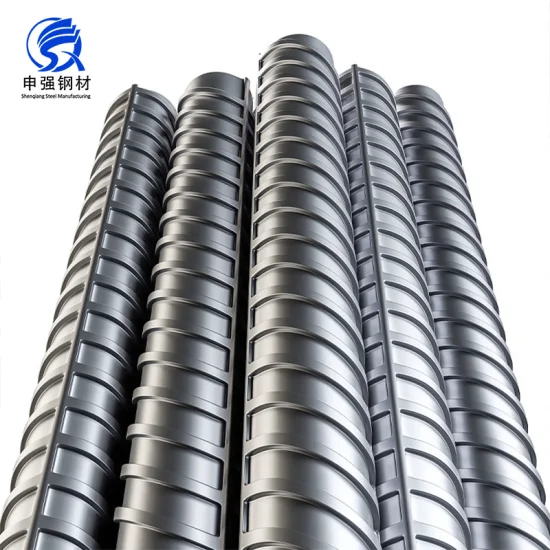 HRB400 HRB500 Fiberglass Steel Reinforcing Bars Deformed Iron Steel Rebar Low Price Building 16-20mm Concrete Construction